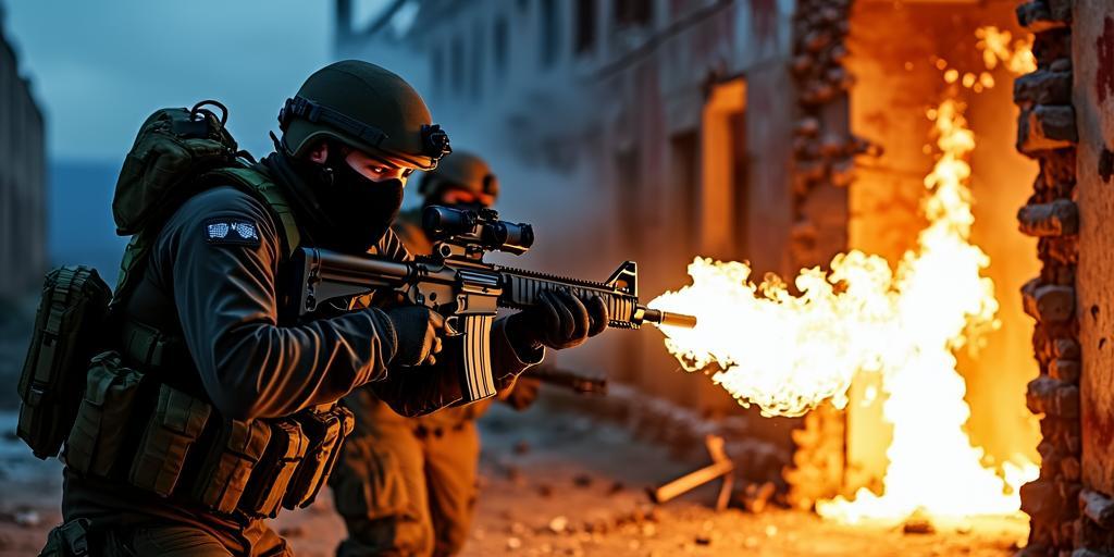 三角洲行动，燃烧瓶与破门站术的致命艺术