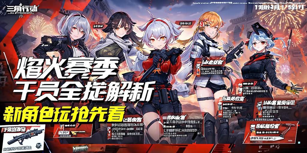 三角洲行动「焰火赛季」干员全解析！新角色玩法抢先看