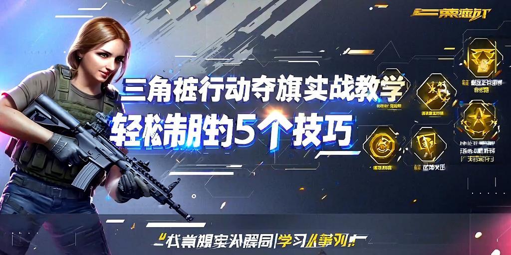 三角洲行动夺旗战实战教学，轻松制胜的5个技巧